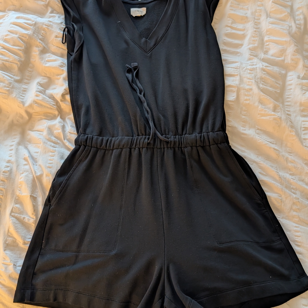 Lou & Grey Black Jumpsuit Relaxed Fit